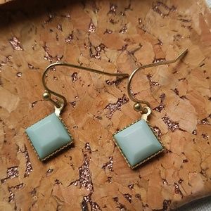 ♦ 3 for $15 Costume Mint Earrings NWOT